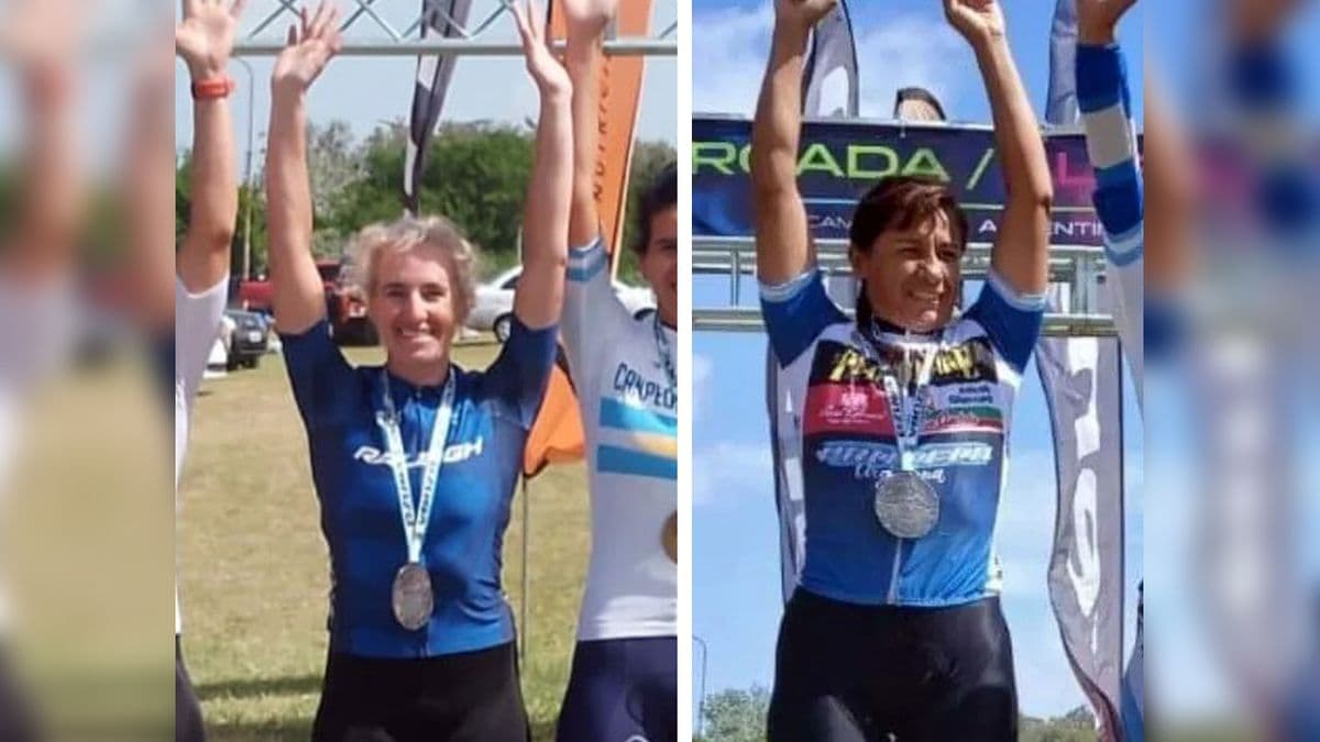 María Rodríguez y Graciela Torres subcampeonas argentinas de rural bike
