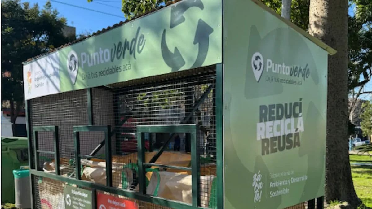 Zárate inaugura un Punto Verde 24 horas en Villa Fox para promover el reciclaje