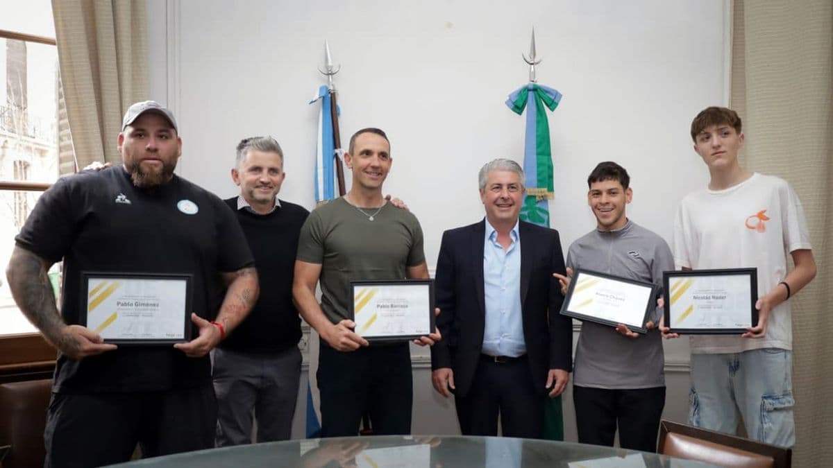 Reconocimiento a los deportistas pergaminenses que sobresalieron en los JADAR