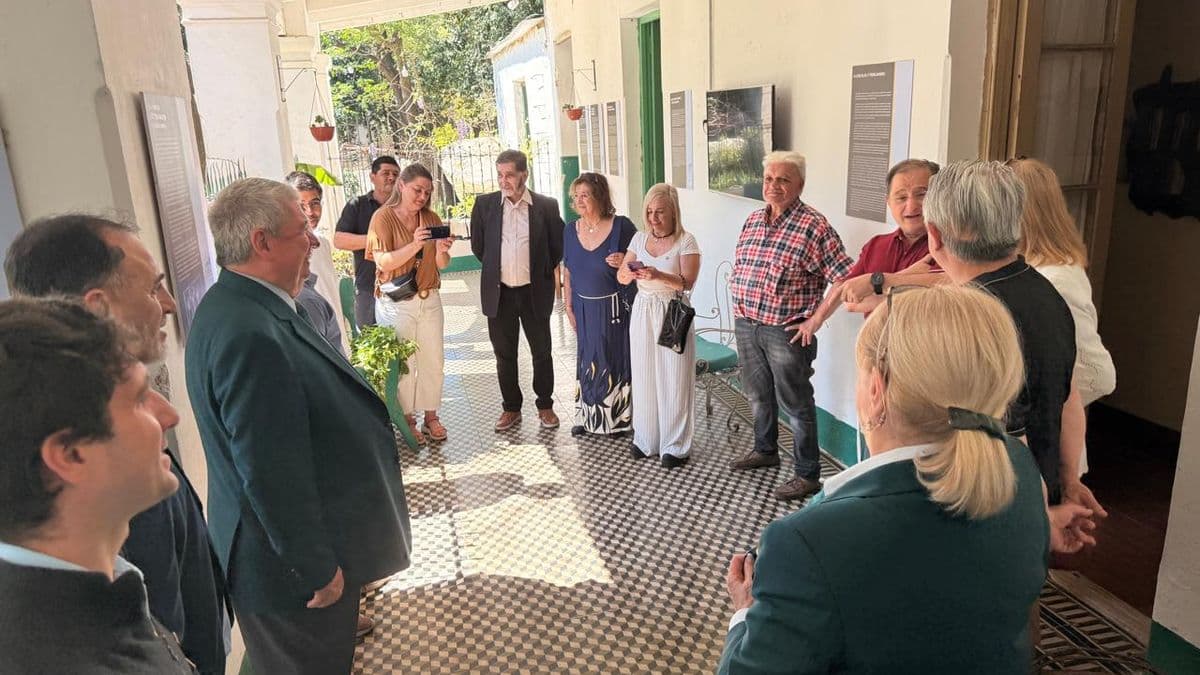 Autoridades de Rotary visitaron Pergamino y recorrieron el Museo Casa Natal Illia