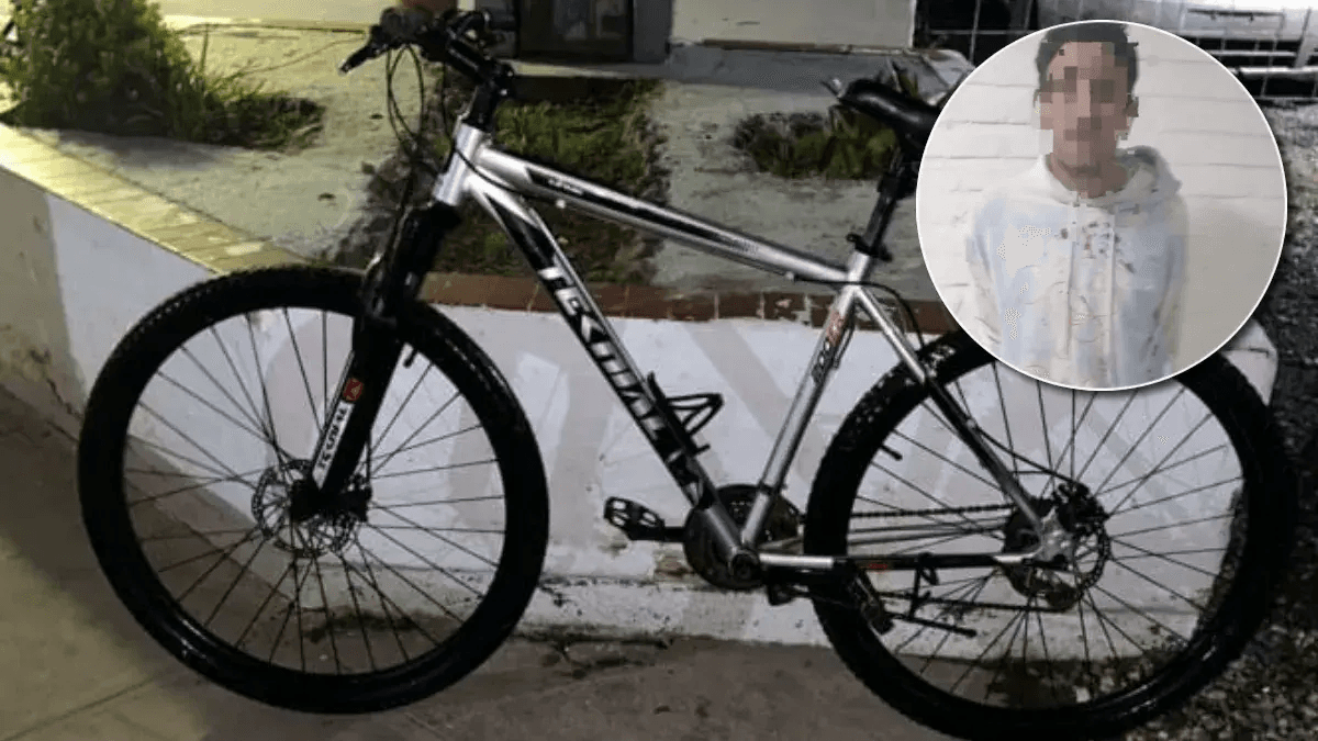 San Nicolás: detienen a un hombre tras robar una bicicleta y descubren pedido de paradero activo