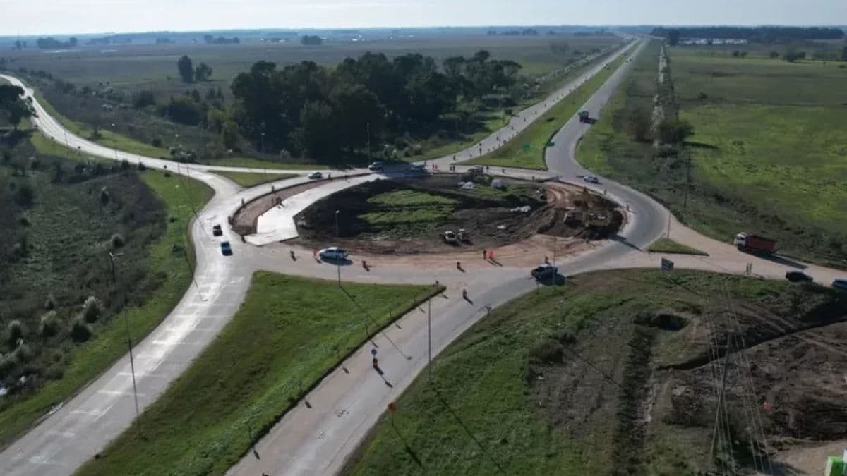 Avanza la obra en la Ruta 6: clave para la producción bonaerense y conexión entre La Plata y Zárate