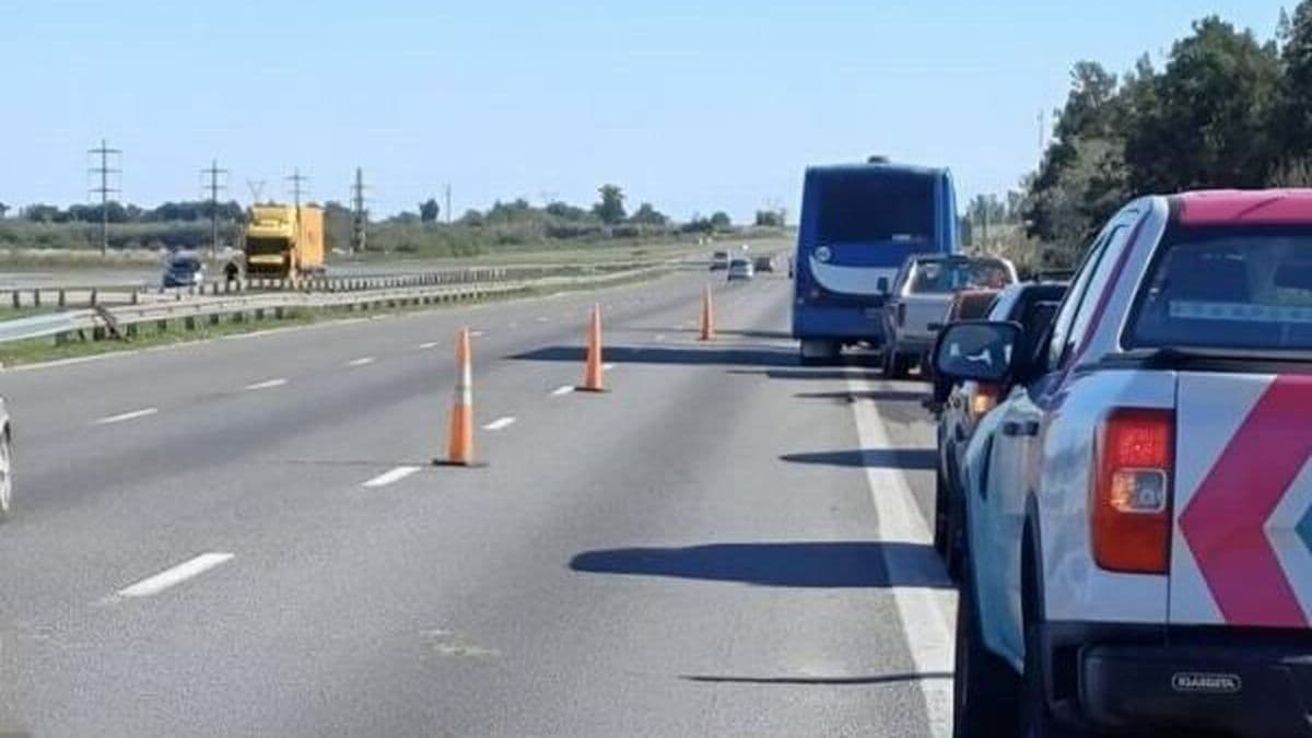 Ruta 9: continúa el corte entre Zárate y Baradero por obras en el puente del río Areco