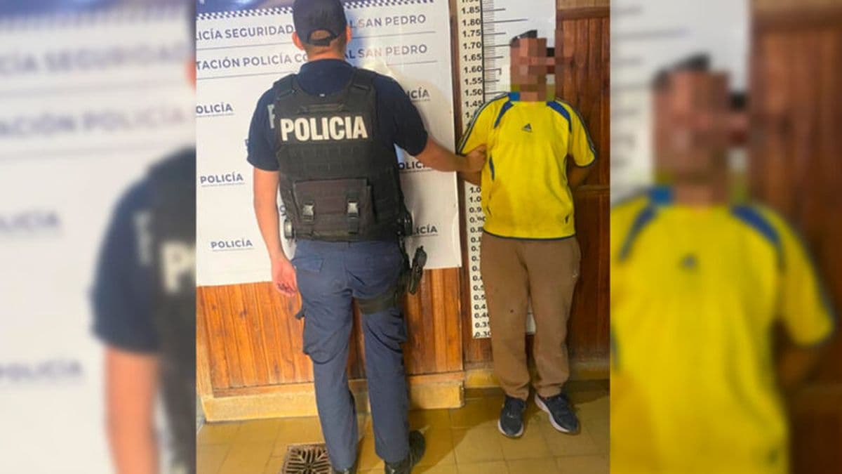 Detuvieron en San Pedro a un hombre con pedido de captura activo desde febrero