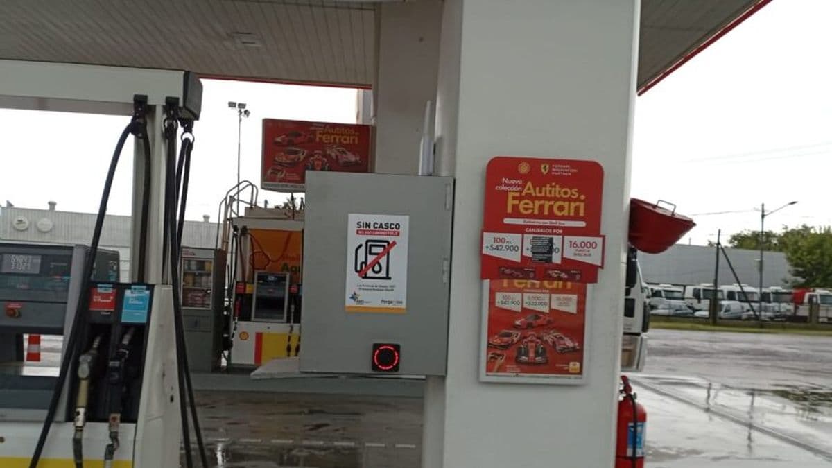 Tolerancia Cero en Pergamino: sin casco no hay venta de combustible