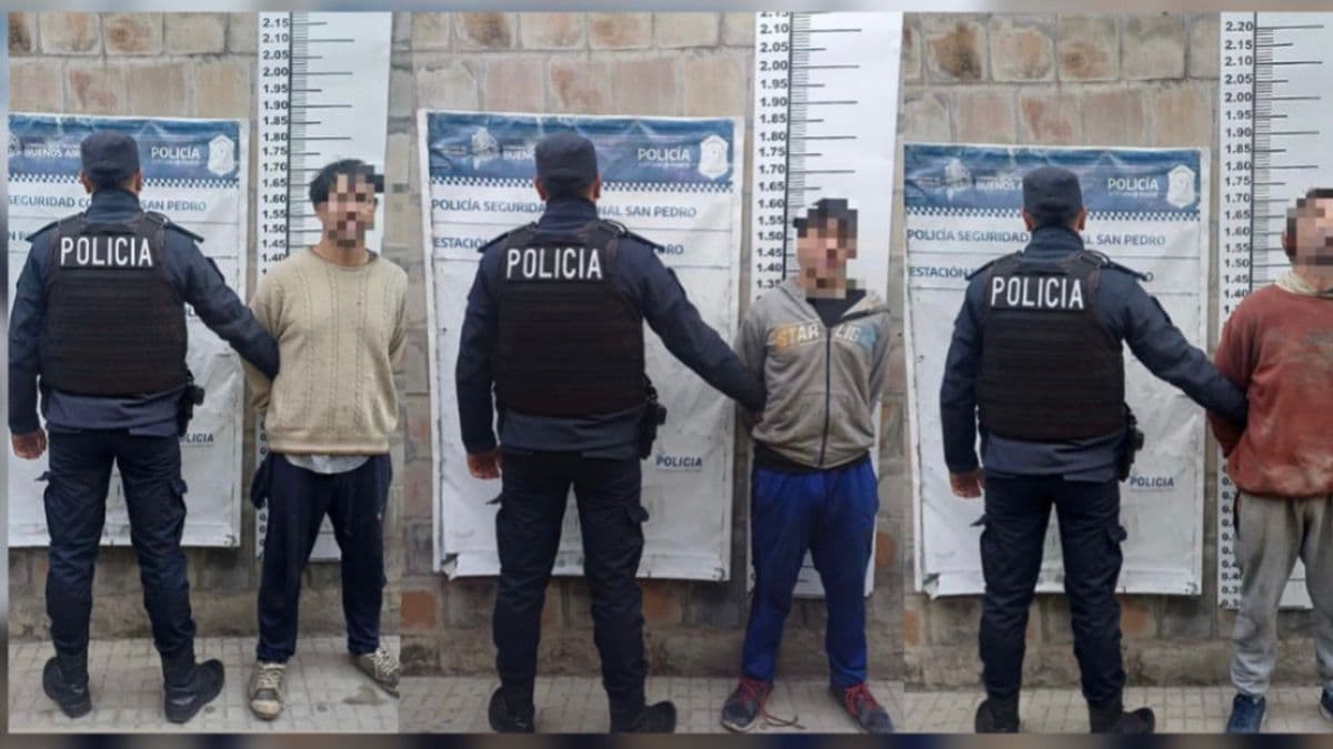 Tres detenidos por atacar con cuchillos y una lanza a una mujer en San Pedro