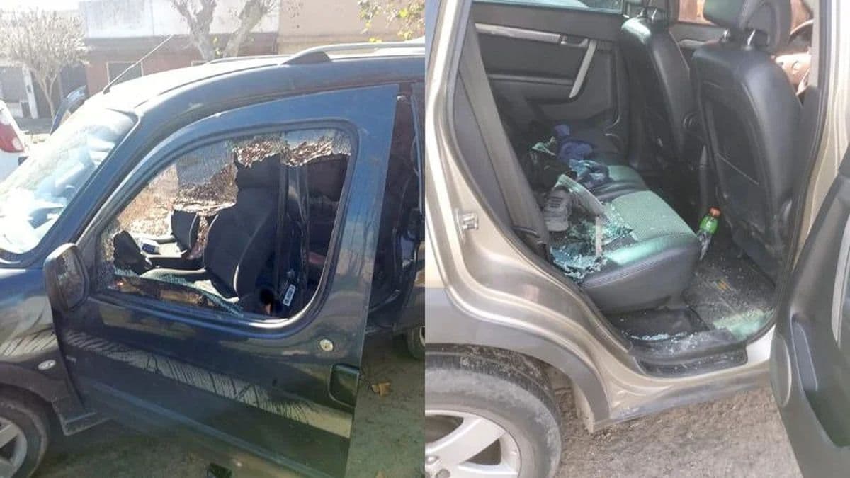 Violento robo escolar en Zárate: destrozaron autos y se llevaron mochilas de chicos que jugaban al fútbol