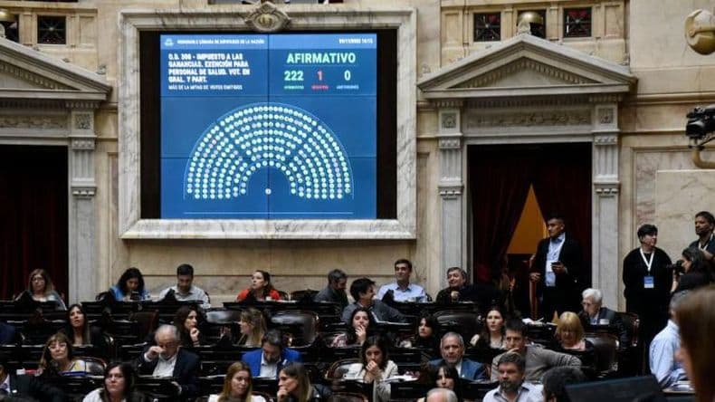 Diputados aprobó crear un Registro de Deudores Alimentarios y el alivio en Ganancias para los médicos