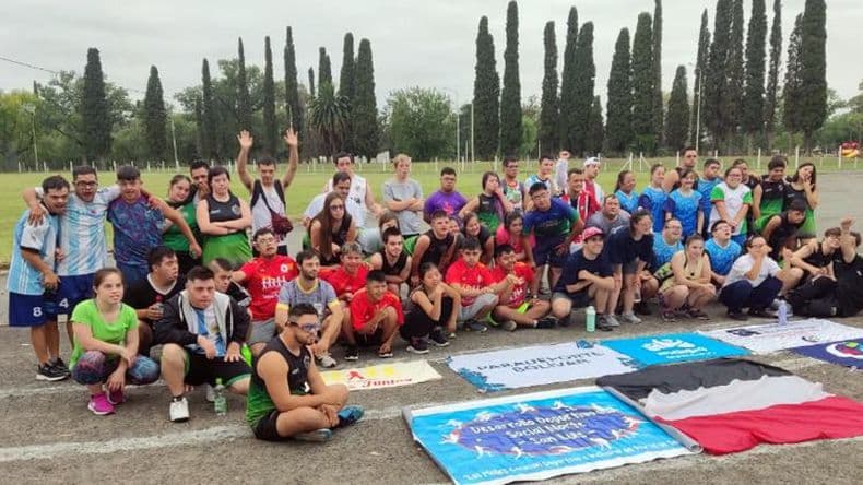 Pergamino fue sede del Primer Campus Nacional de atletismo para deportistas con síndrome de down