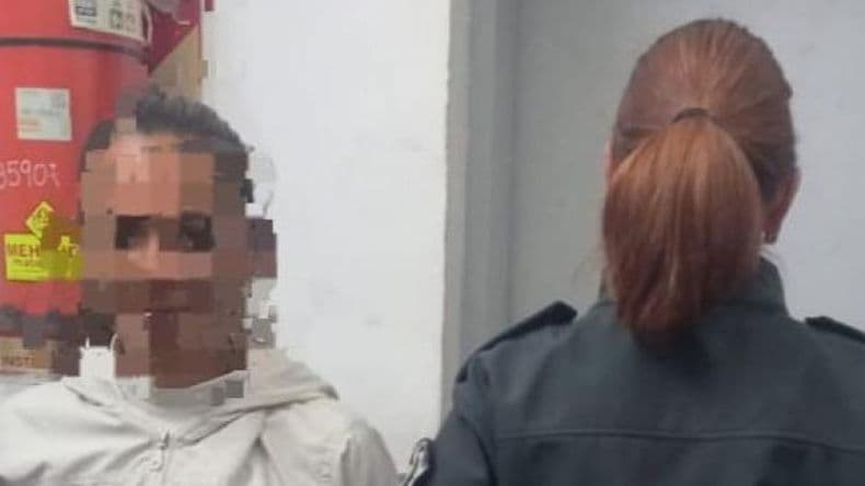 Aprehendieron a una mujer que causó destrozos en una estación de servicios