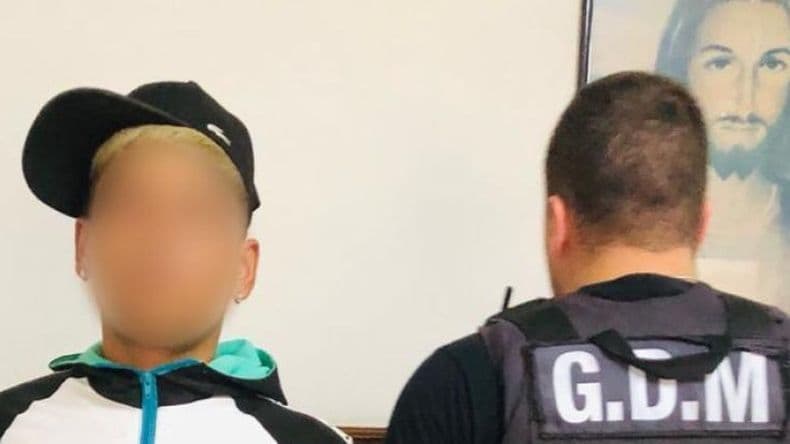 Un peligroso sujeto fue capturado por el GDM