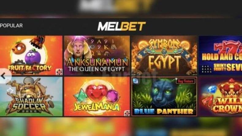 Los mejores juegos de tragamonedas en Melbet Casino