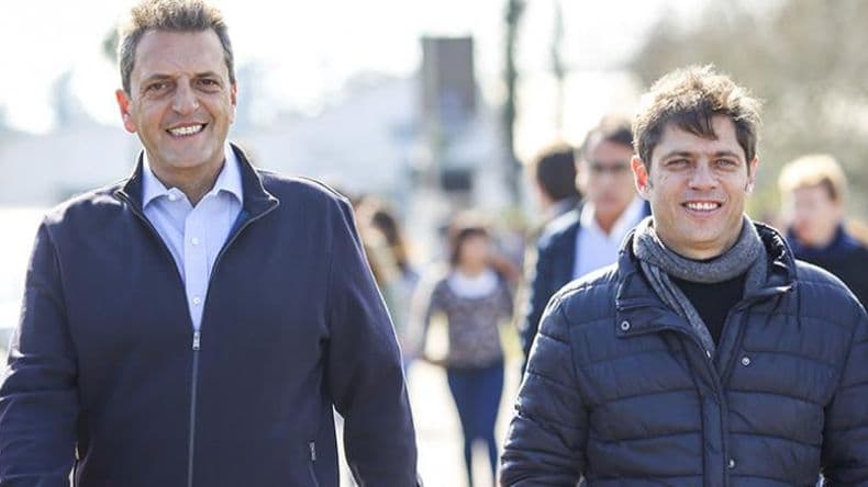 Kicillof y Massa en la entrega de patrulleros en San Fernando