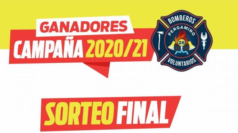¿Quiénes son los ganadores de la Rifa de los Bomberos?