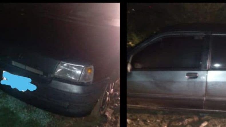 Robaron un auto y horas después apareció sin dos ruedas, batería y estéreo