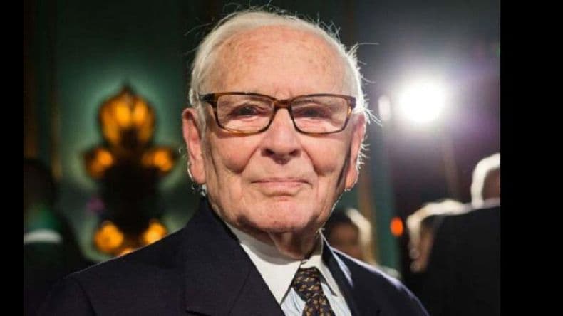 Murió a los 98 años el diseñador de moda francés Pierre Cardin