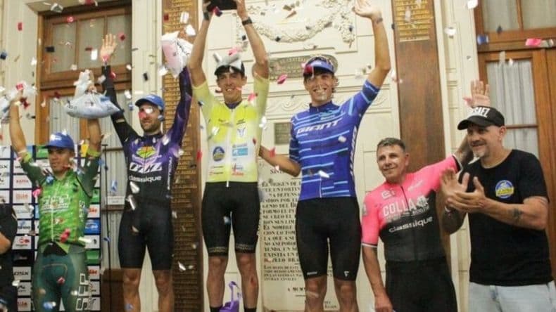 Con una muy buena actuación de ciclistas de Pergamino, terminó la Doble Bragado