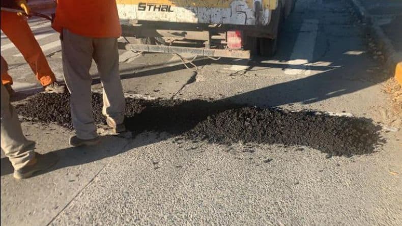 Por un pedido del Ejército, pusieron lomos de burro en el puente Illia-Colón