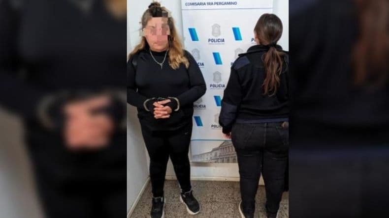 Aprehendieron a una mujer sustrayendo productos de un supermercado