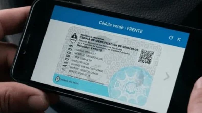 El Gobierno oficializó la implementación de la cédula azul digital
