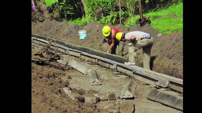 Vecinos de un sector de calle Montevideo no tendrán más problemas durante los días de lluvia