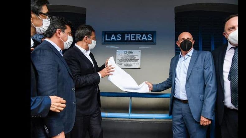 Sergio Massa: "El tren nos une a los argentinos"