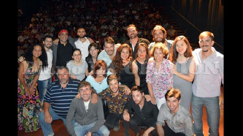 A sala llena estrenaron “La noche más fría” en Cinema Pergamino