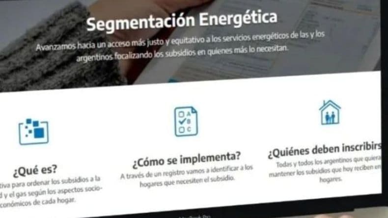 ¿Los pergaminenses saben si están anotados para mantener los subsidios en energía?