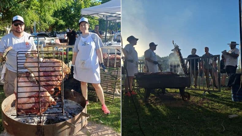 Una mendocina ganó el Festival del Vacío a la Llama: "Las mujeres podemos asar"