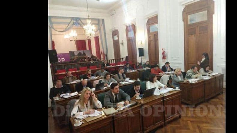 Por la variedad de temas tratados se desdobló la sesión del Concejo