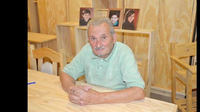 Alberto Vaccalluzzo: el oficio de carpintero como pilar de la vida