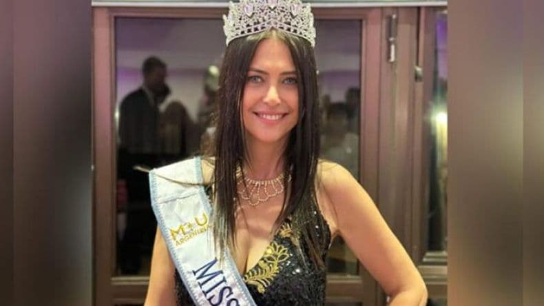 Tiene 60 años y se coronó Miss Buenos Aires