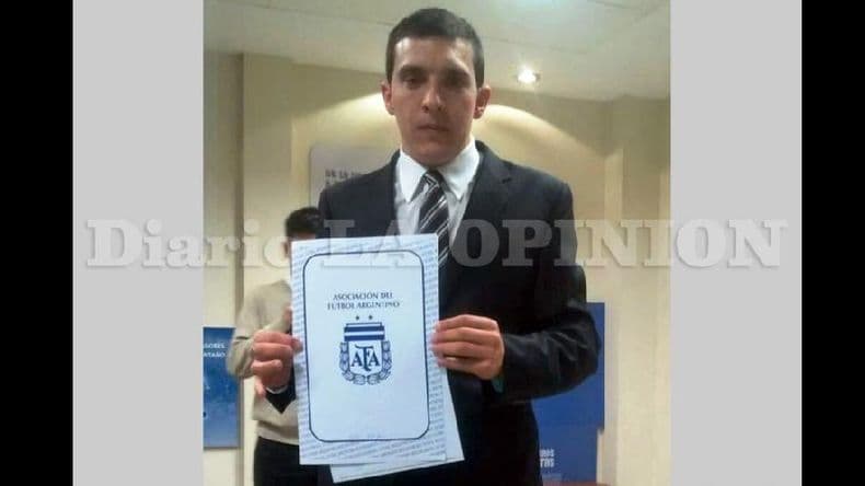 El árbitro Alejo Cid hará una pasantía en la AFA