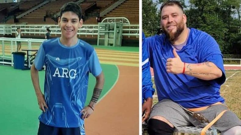 Alexis Chávez y Pablo Giménez listos para el Mundial de París de Para Atletismo