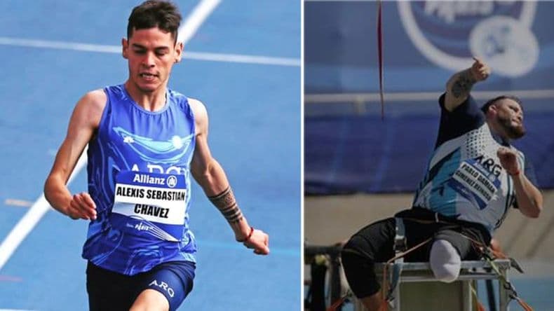 Alexis Chávez y Pablo Giménez confirmados para los Juegos Parapanamericanos Santiago 2023