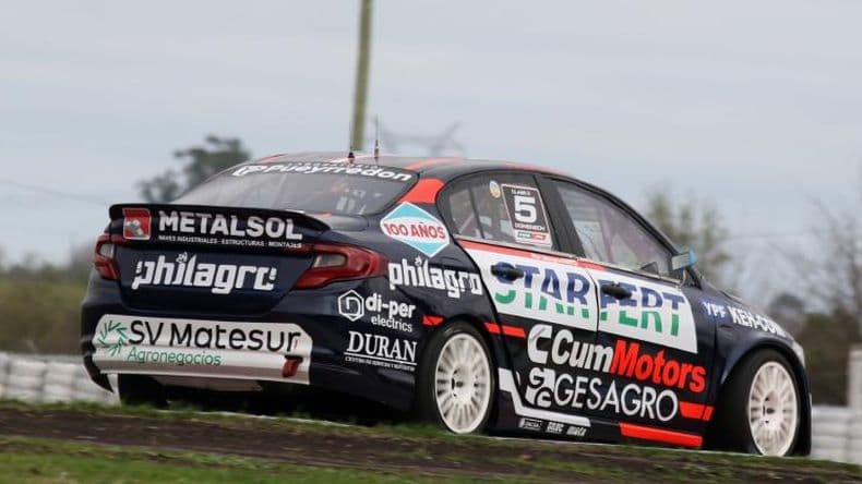 Alfonso Domenech no pudo largar la final en su debut con el Fiat Tipo