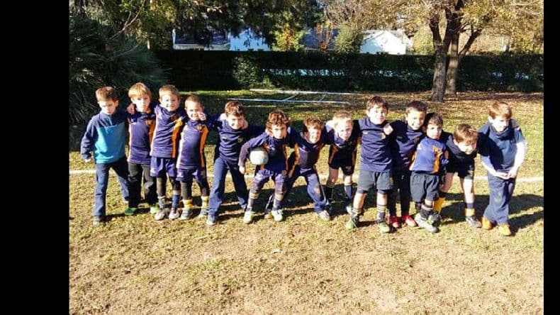 Rugby: los lobitos en un encuentro infantil en Pilar