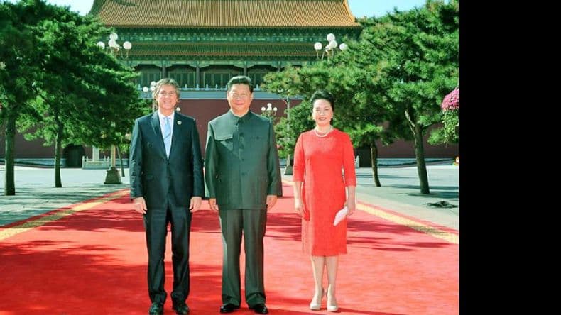 En Beijing, Boudou se reunió con los presidentes del ejecutivo y legislativo chino