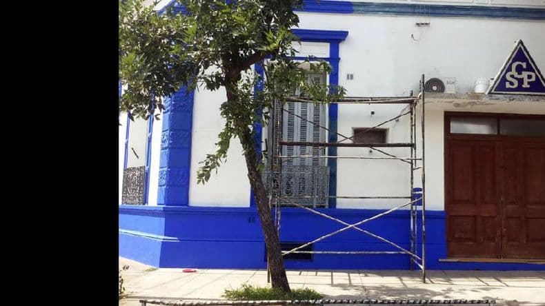 Sports renueva la fachada de su sede social