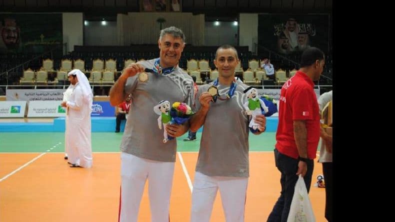 Voleibol: Andrés Esper ganó un título con el seleccionado de Bahrein en Arabia Saudita
