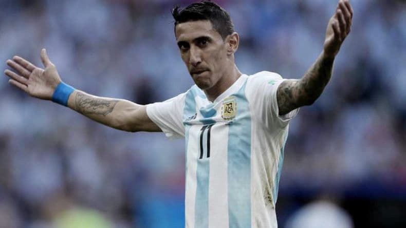 Di María y Paredes se sumaron a la concentración de la selección