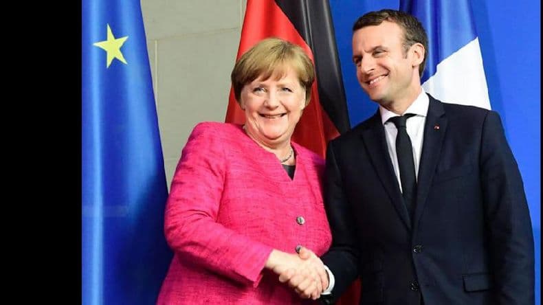 Macron propone crear una fuerza militar europea