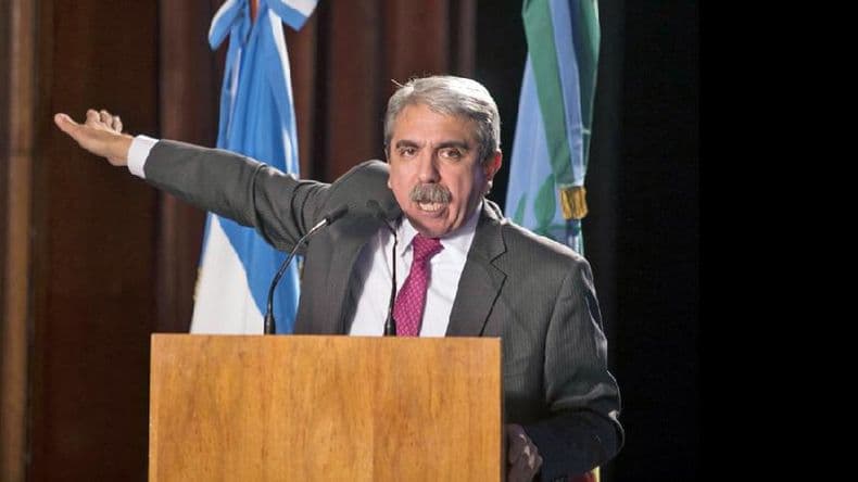 Aníbal Fernández se lanzó en Buenos Aires