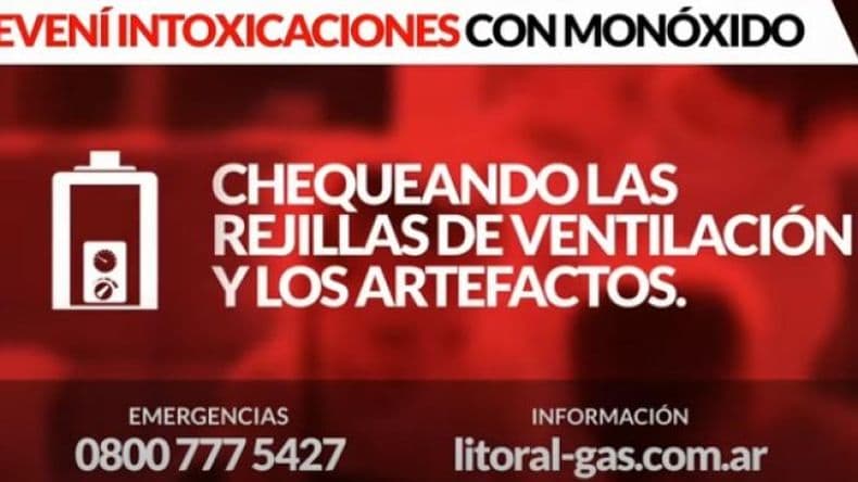 Prevención de accidentes por inhalación de monóxido de carbono
