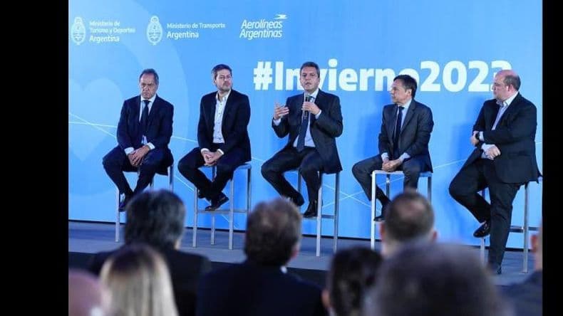 Sergio Massa: "El turismo es uno de los sectores vitales de desarrollo económico de la Argentina"