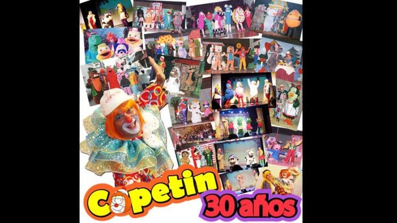 Copetín, el payaso que divirtió a varias generaciones, cumple 30 años