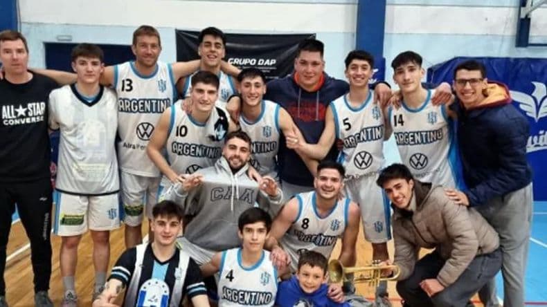 Debut arrollador de Argentino en el Torneo Pre Federal de basquetbol