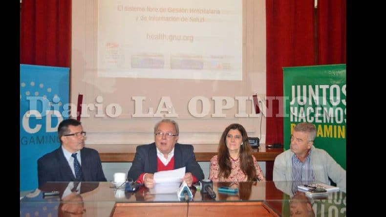 Hicieron una demostración del sistema de gestión de la historia clínica digital