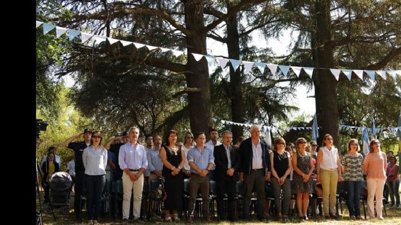 Conmemoraron el Día de la Soberanía Nacional en la casa del expresidente Arturo Illia