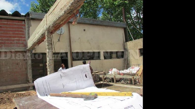 Finalmente: ya está en construcción la sala de partos del Hospital